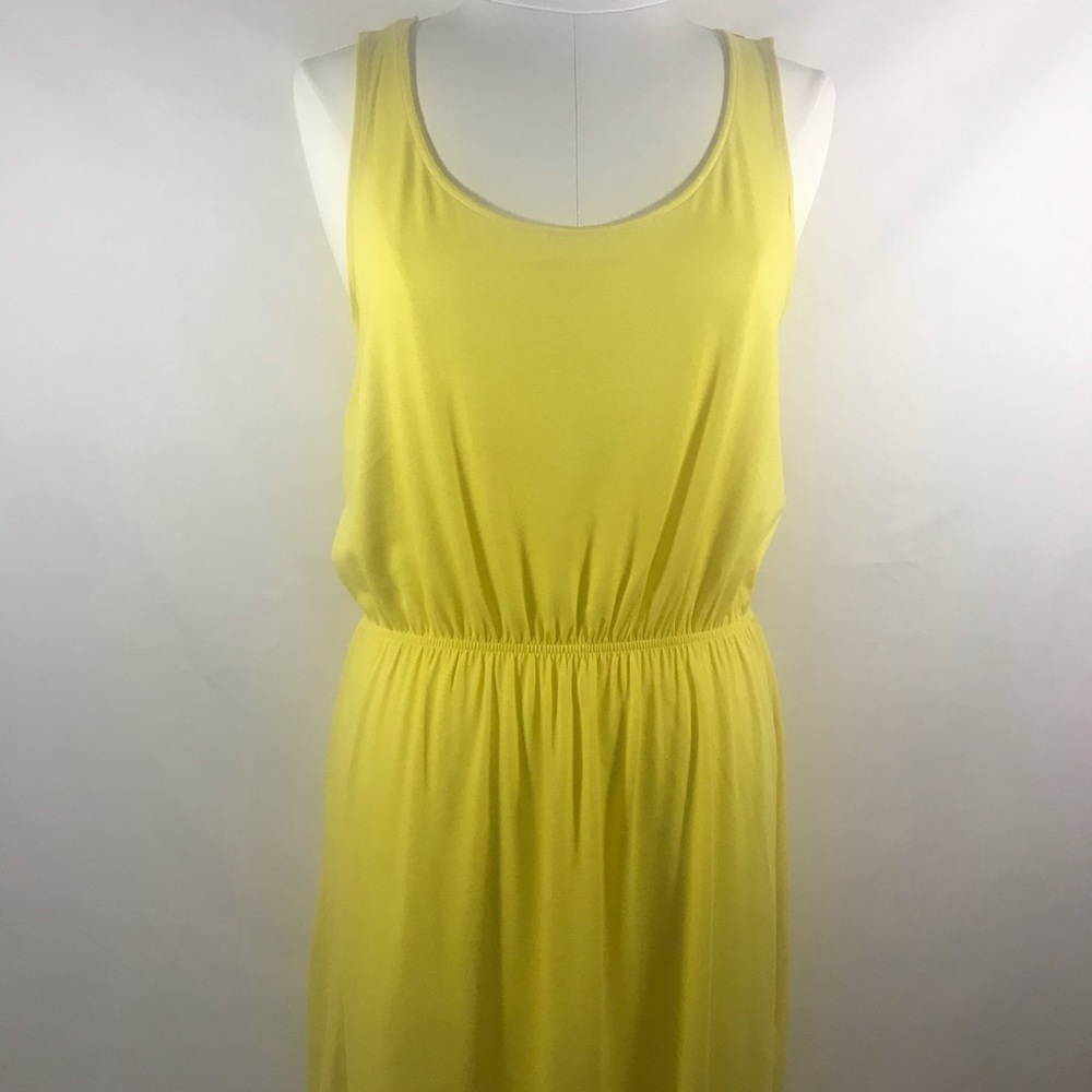 Yellow Summer Jersey Dress